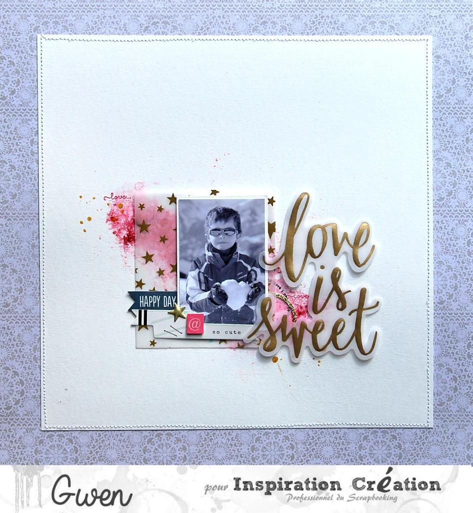 Love is sweet {DT Inspiration Création}