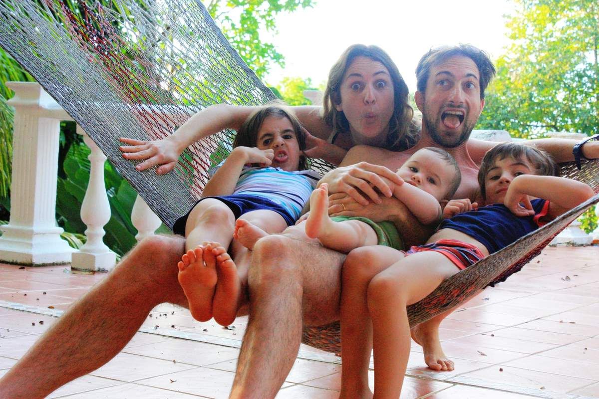 famille naturiste 