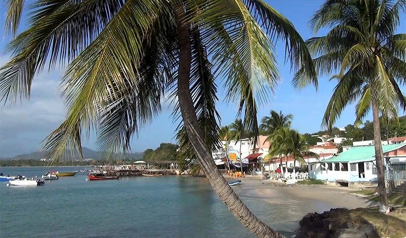 Une autre vue de Sainte Anne, en Martinique