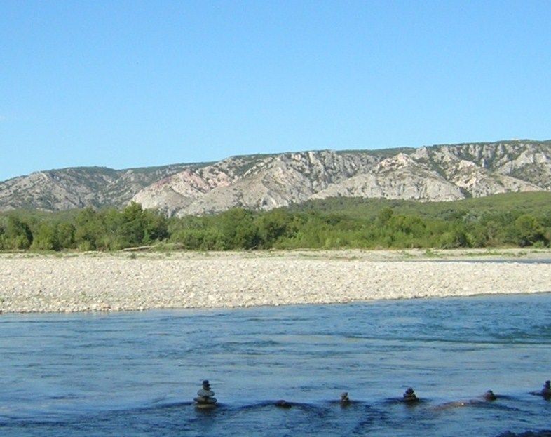 gite rural avec rivière en provence