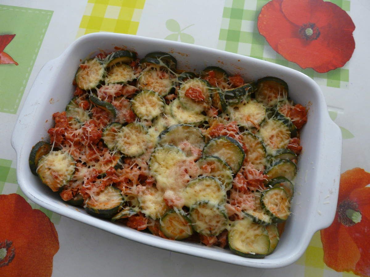 GRATIN COURGETTES/CHAIR A SAUCISSE - Le blog de lesdoucesaveursdelise