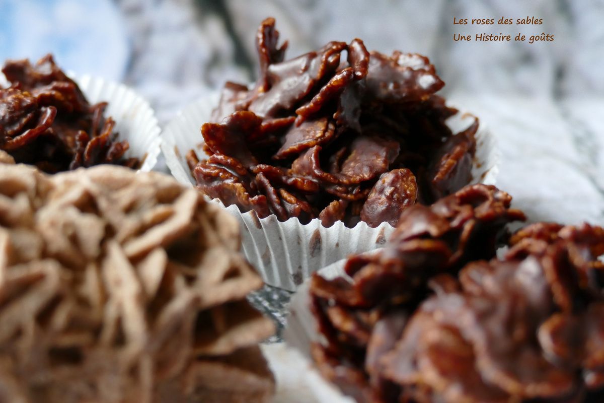 Roses des sables - Un petit Oiseau dans la Cuisine