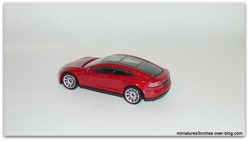 Tesla Model S  by  Matchbox.