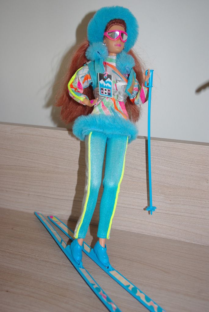 Ma Barbie Skieuse - Mes Souvenirs d'Enfance