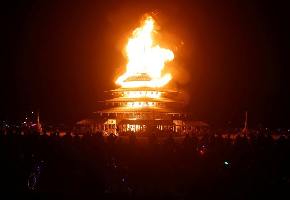 David Bowie- Burning Man . part I