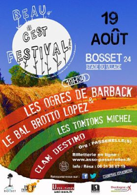 &quot;beau c'est festival....&quot; beau programme à Bosset