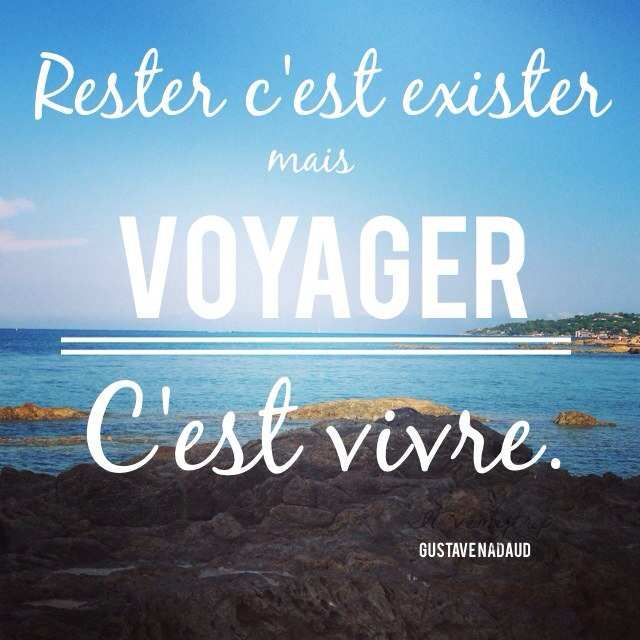 Les citations de voyage