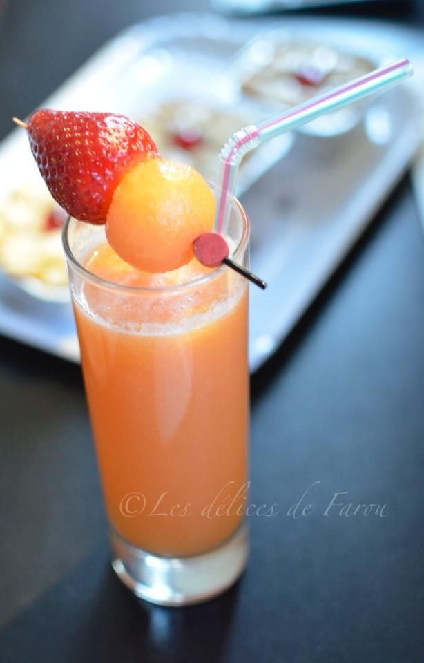 JUS DE MELON Les délices de