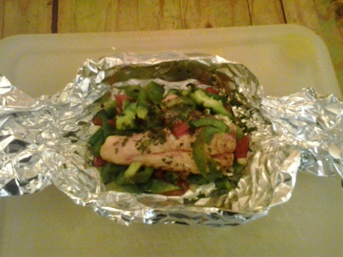 Poulet Basquaise En Papillote A Ma Facon Trucs Et Astuces
