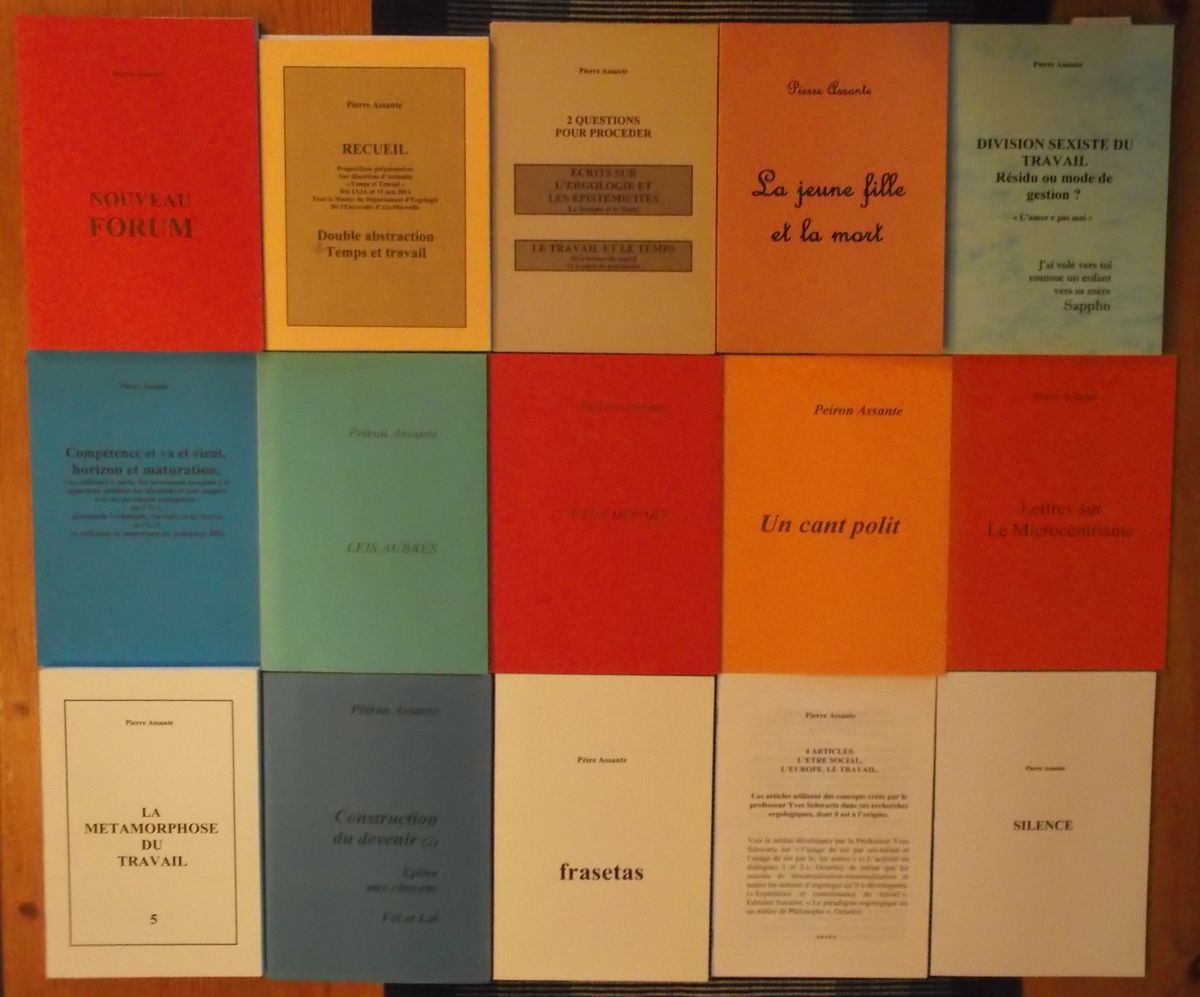 Quelques publications du blogueur.