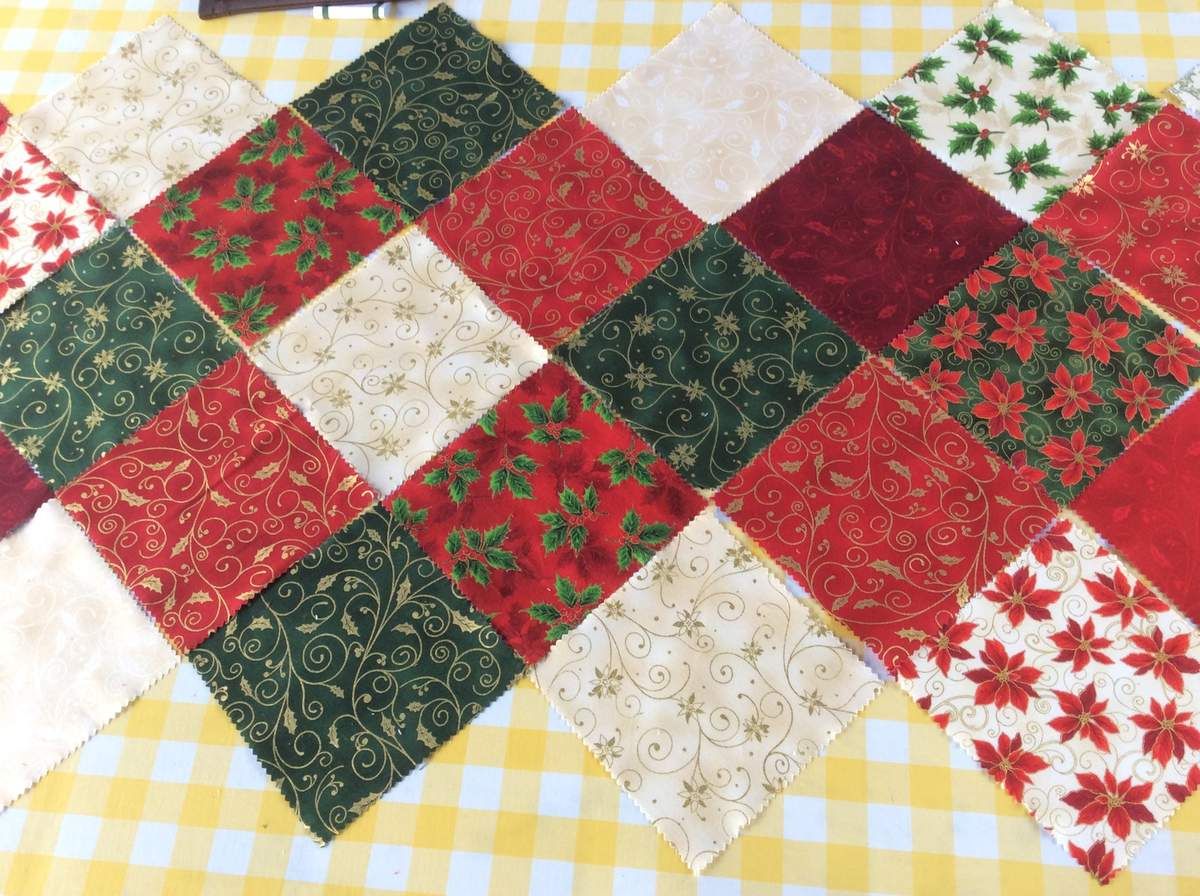 Chemin De Table Theme Noel Le Blog De Passion Du Patchwork Over Blog Com