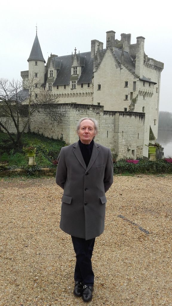 L'écrivain et historien Jean Louis von Hauck au château de Montsoreau 
