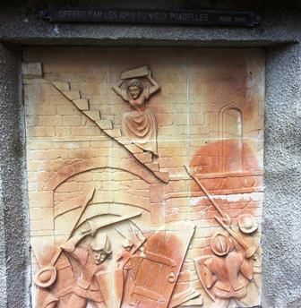 Lutte d'une habitante contre un capitaine huguenot.