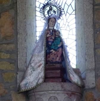 Vierge du sanctuaire.