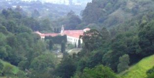 Monastère vu de haut.
