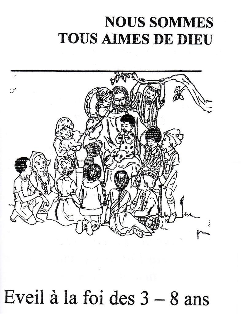 Page De Garde Cahier éveil à La Foi EVEIL A LA FOI - 3/8 ans - MERCREDI 10 JUIN - St-Aubin Sargé -lès-Le Mans