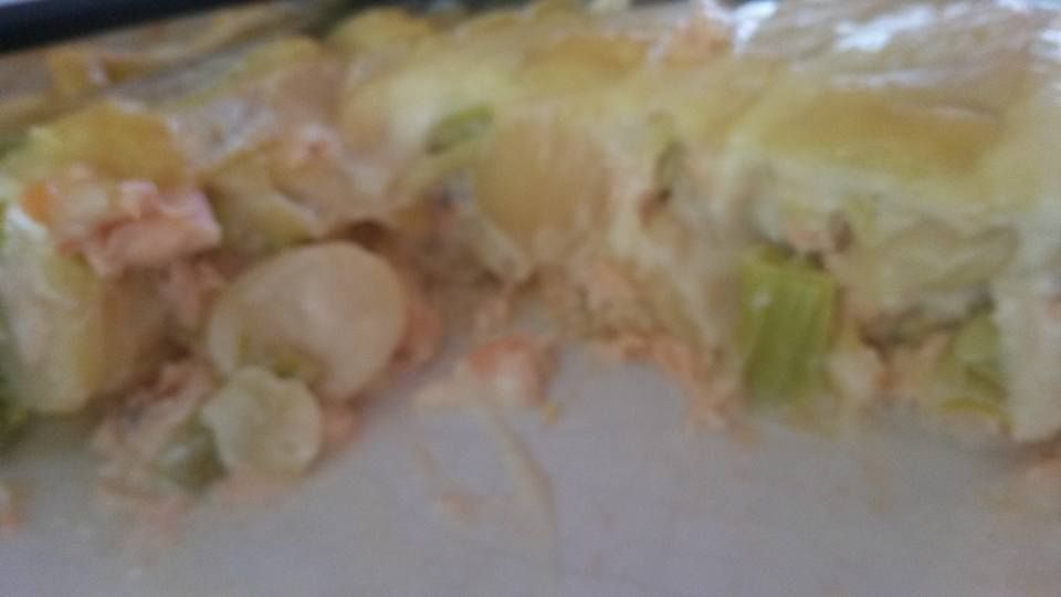 Tartiflette Au Saumon Et Poireaux Ninou62500