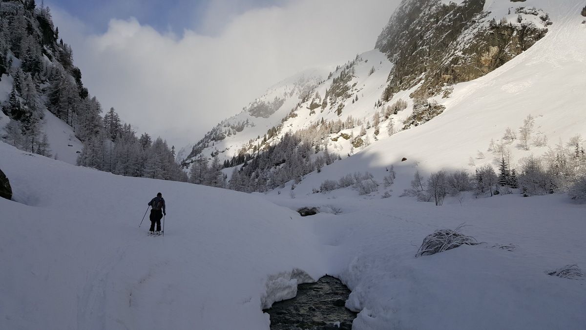 Ski dans les Aiguilles Rouges