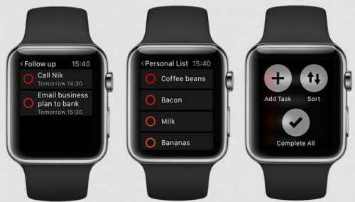 apple watch - clear