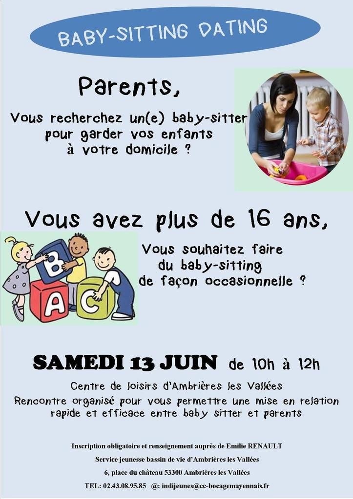 baby sitting rencontre parents