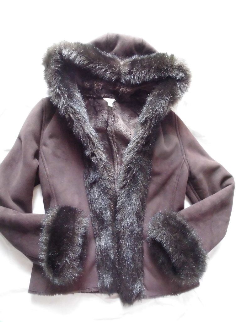 manteau fausse fourrure 123