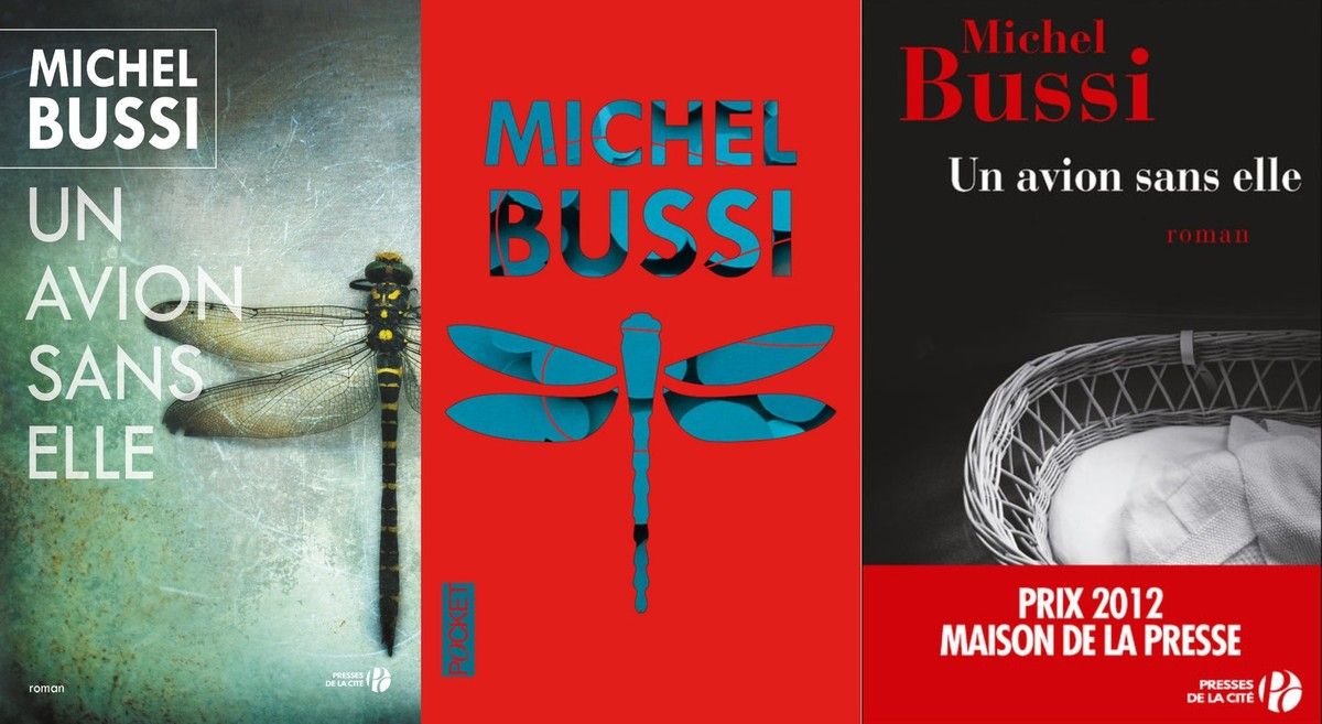 MICHEL BUSSI--UN AVION SANS ELLE--Edition POCKET roman