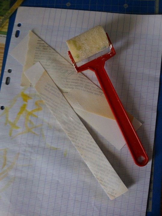 Cart scrap mix media