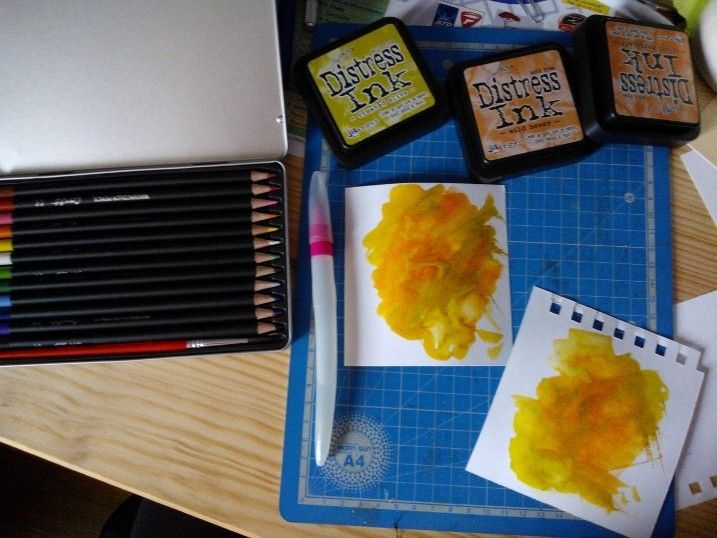 Cart scrap mix media