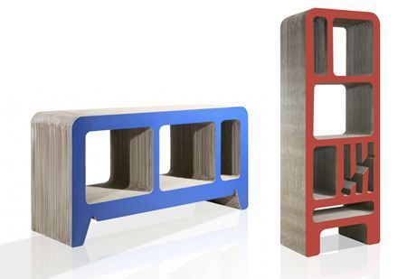 mobili in cartone in saldo by Reinhard Dienes