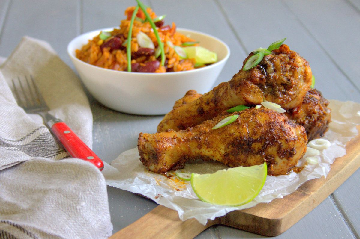 Pilons de poulet et riz à la mexicaine - Le Coin Cuisine ...