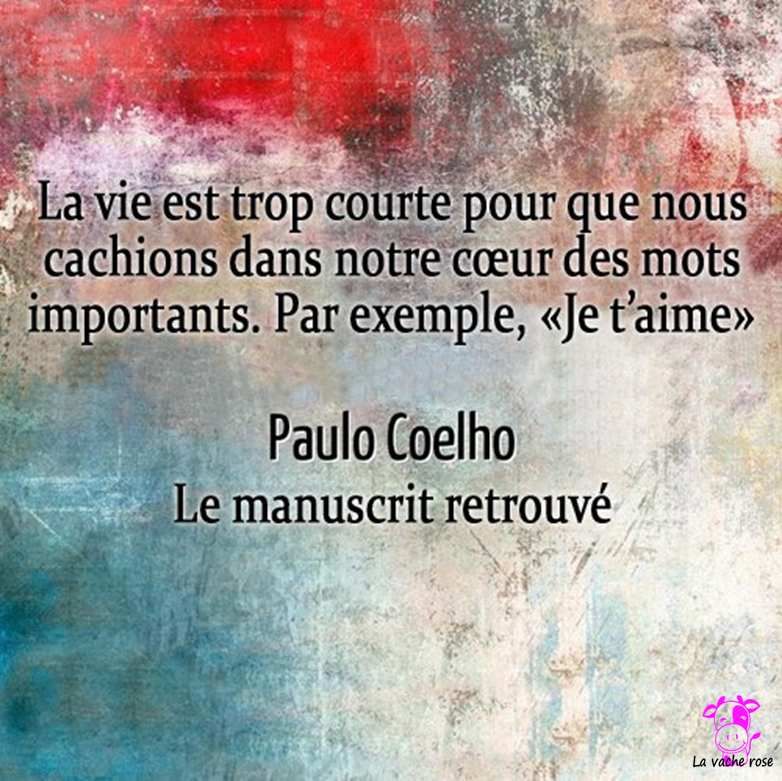 Paulo Coelho Le manuscrit retrouvé 31 citations en