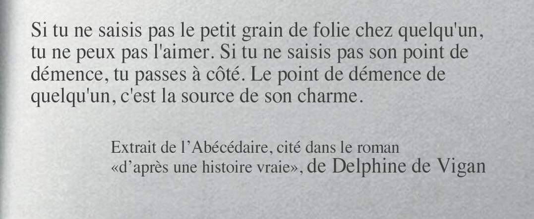 Delphine de Vigan 4 Citations La vache rose