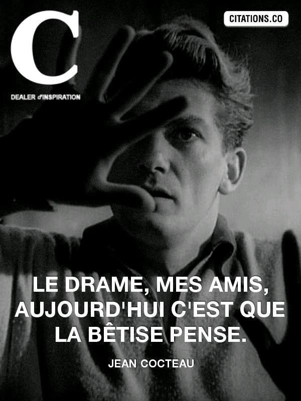 Jean Cocteau - 27 Citations et 1 Texte