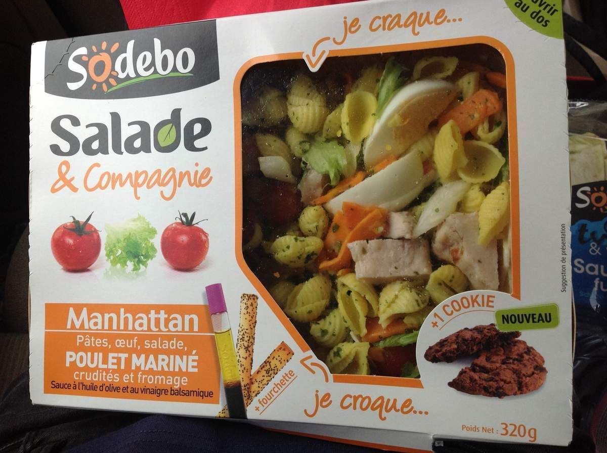 Salade Sodebo Manhattan La Testeuse