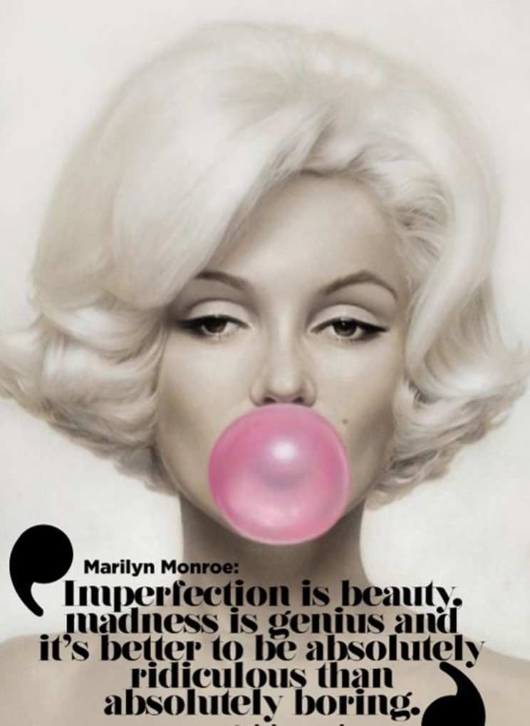 Marilyn Monroe In Pictures La Vache Rose In English