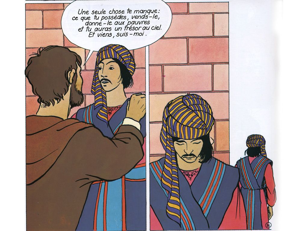 jesus rencontre jeune homme riche