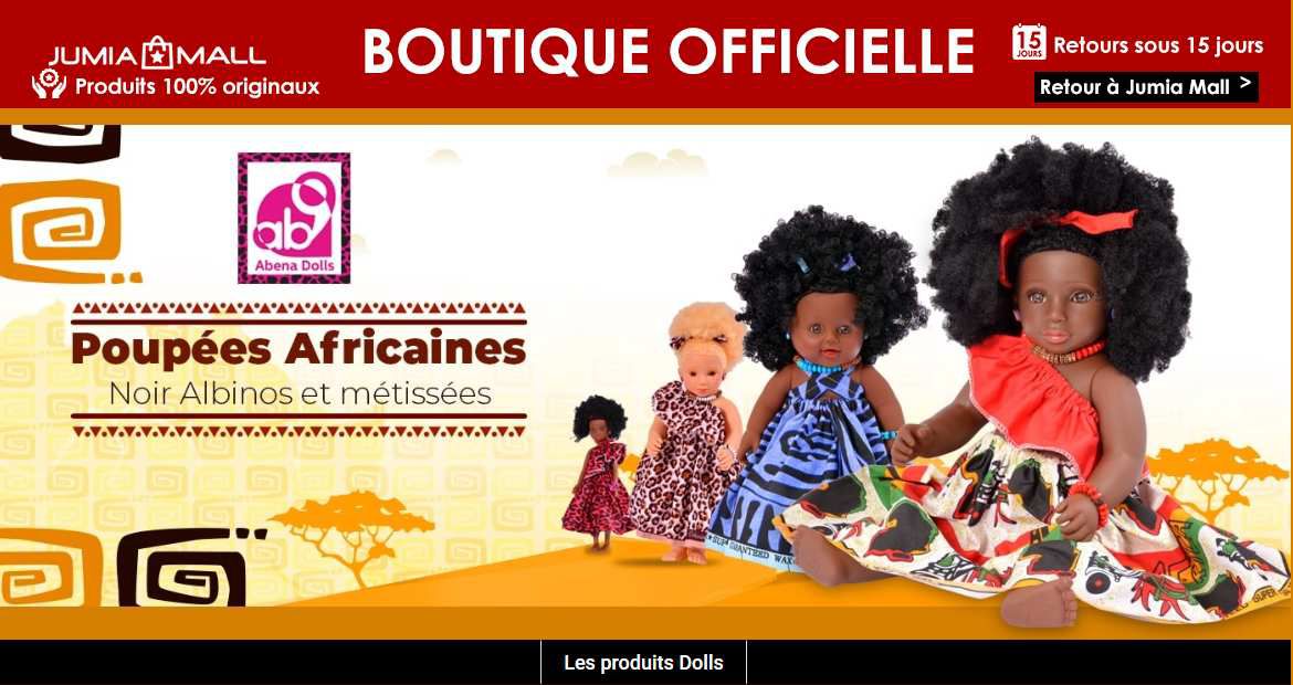 Les poupées africaines débarquent dans l'univers JUMIA MALL - The Land
