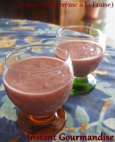 Fraise Curd (Crème aux Fraises)