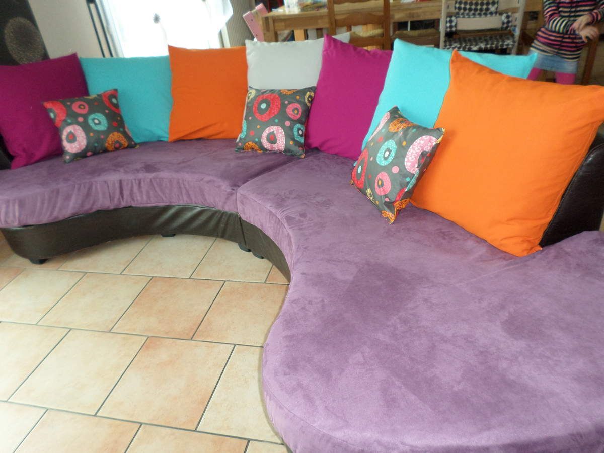 Le blog de fanfan88 creine des neiges,gâteau, couture, broderie ... Tissu idee banquette