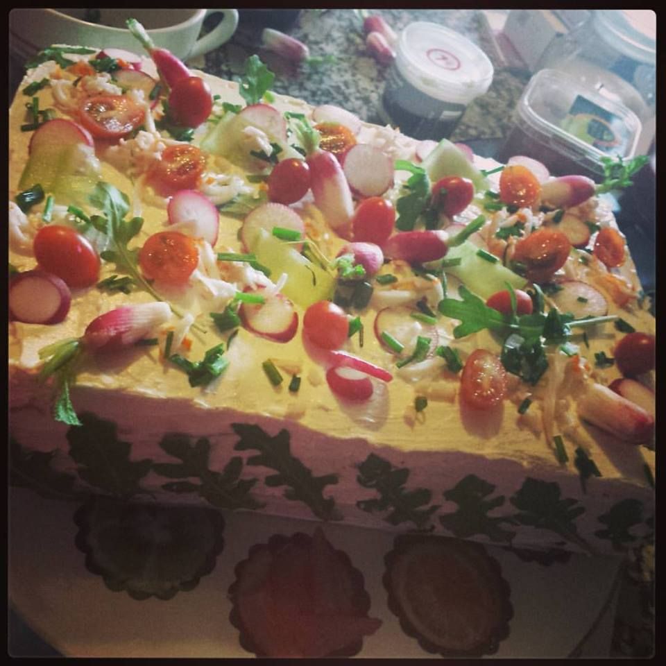 Sandwich Cake - Le gâteau frais de l'apéro