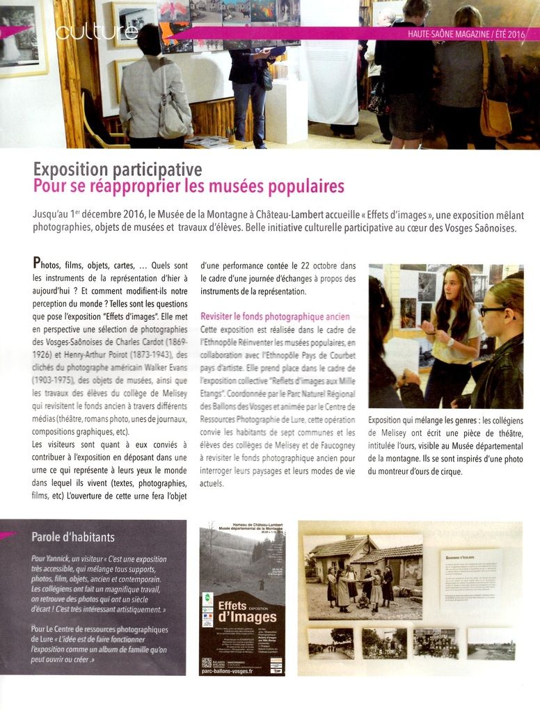 Effets d'images aux Mille Etangs