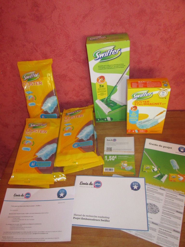 Test Plumeau Swiffer Duster et balai Swiffer - Maman Et Soignante En  Picardie