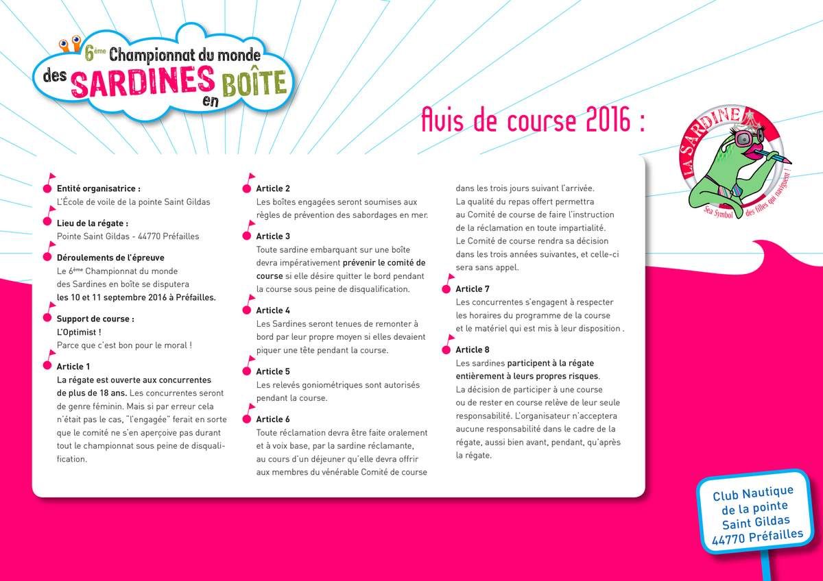 6e championnat du monde des sardines en boîte