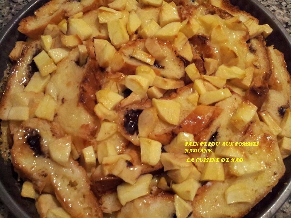 Pain Perdu Aux Pommes Au Four La Cuisine De Nad