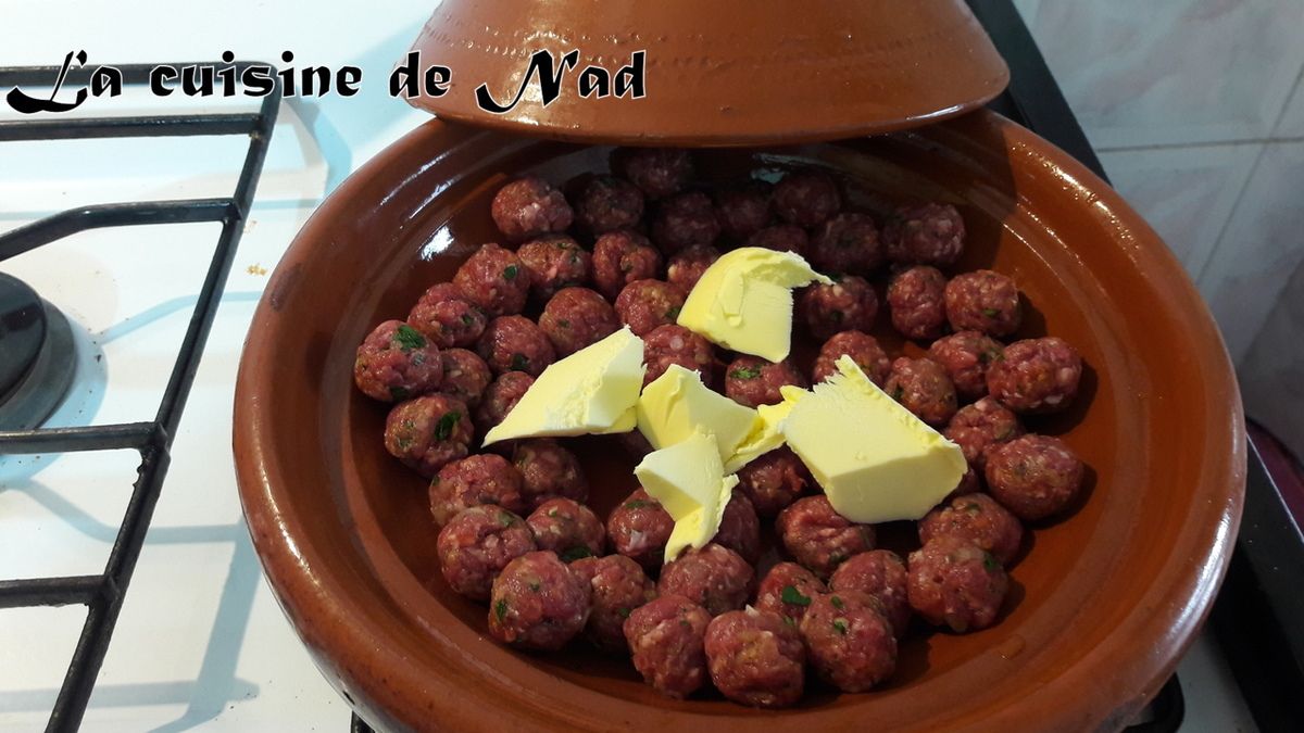 TAGINE BELDI KEFTA ET ŒUFS La cuisine de Nad