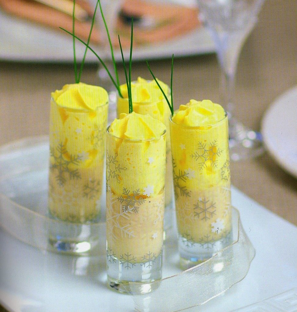 Panna cotta de foie gras & Espuma de mangue Le blog de Niko