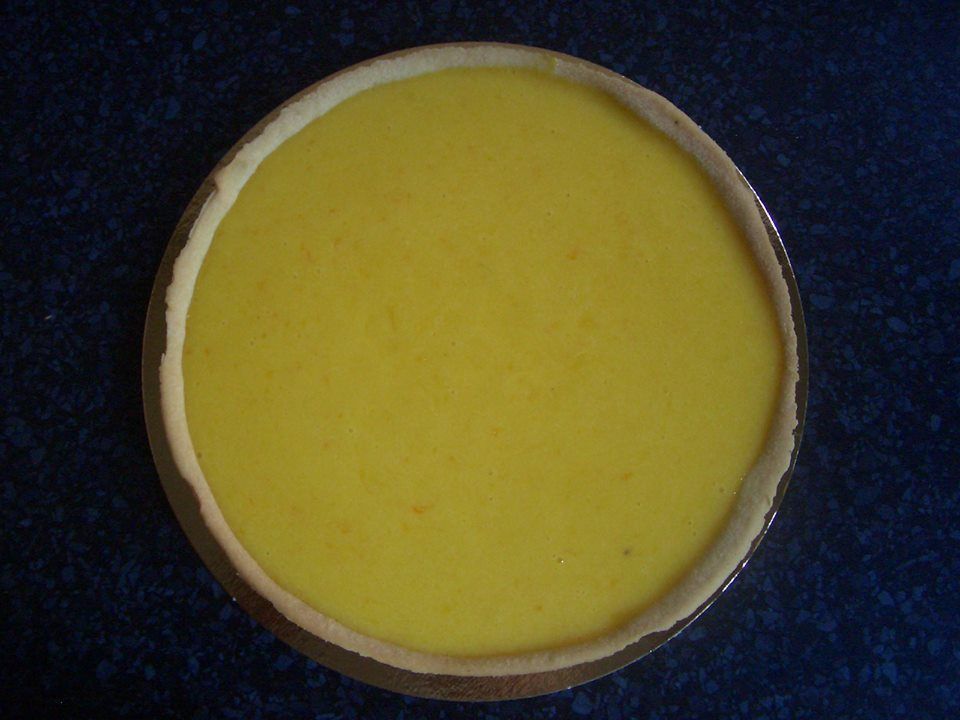 tarte à la crème clémentine meringuée Faite par Tony Pâtisse