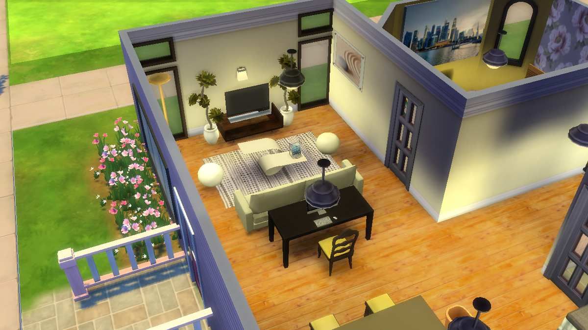 Voici ma maison maison exterieur mon salon moderne ma cuisine ...