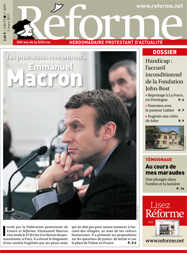 Les protestants rencontrent... Emmanuel Macron