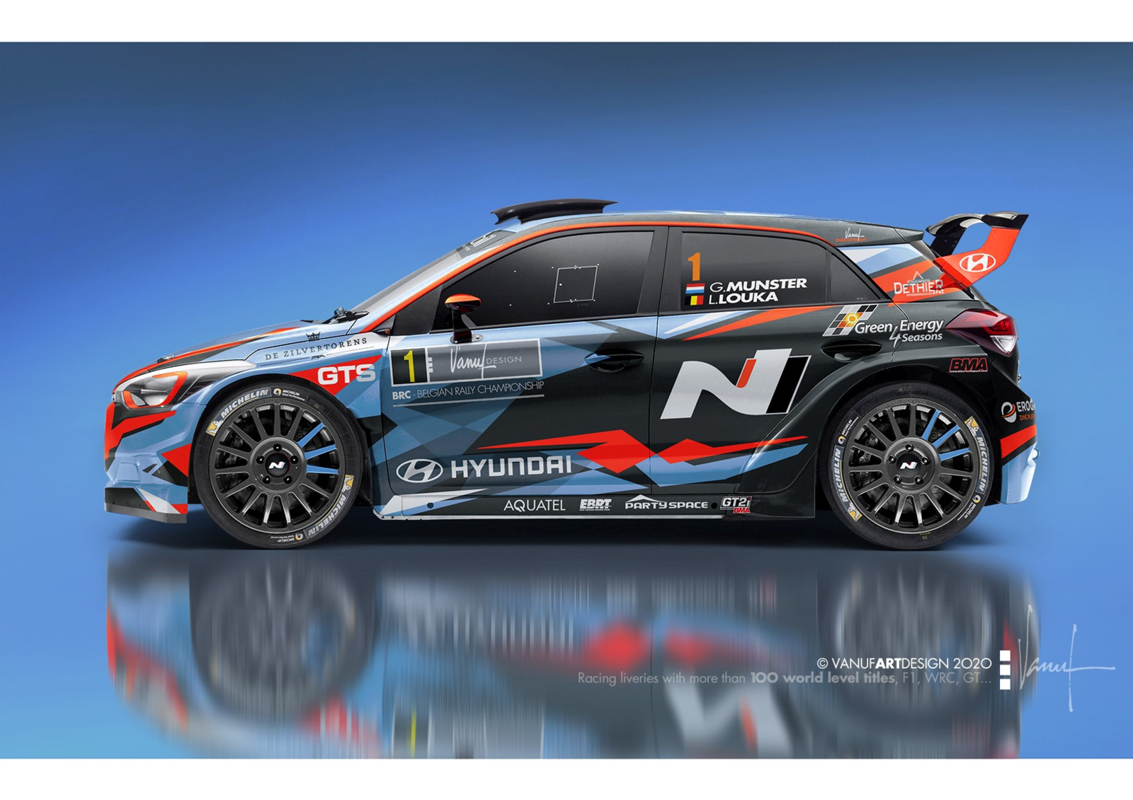 Championnat Belgique : Une Hyundai i20 R5 en BRC